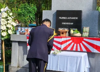 Maika-53 a Memorial Service idiay Japanese Garden, Governor Pack Road ita nga aldaw, naipatungpal