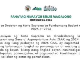 Mayor Magalong, nananawagan ng special audit sa bilyong pondo ng bayan matapos ang desisyon ng Korte Suprema