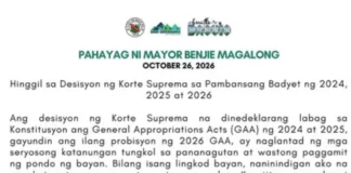 Mayor Magalong, nananawagan ng special audit sa bilyong pondo ng bayan matapos ang desisyon ng Korte Suprema