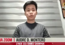 BSIT graduate manipud iti siudad ti Baguio, paset iti bunggoy a nangibagi iti Pilipinas a nagkampeon iti Cyber Sea Games a naangay idiay Thailand itay nabiit
