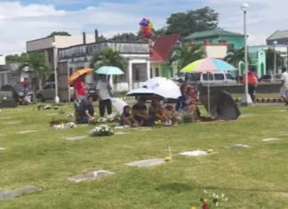 Public health advocate, nagpalagip kadagiti agbisita iti sementeryo seknan iti pangta ti El Niño