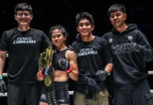 Denice Zamboanga, gipalukapa ang Ukrainian MMA fighter via TKO