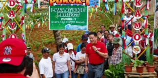 DSWD Sec Rex Gatchalian mibisita sa mga sites sa Project LAWA at BINHI sa Dinagat Islands