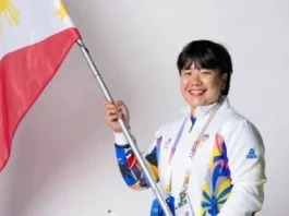 Pambato sa Pilipinas sa women’s shot put F20 sa 5th Asian Para Games, nakasakmit og bronze medal