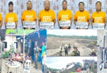 8 ka Chinese illegal miners ug 10 ka Pinoy nga ndakpan sa Surigao City, gikasuhan na