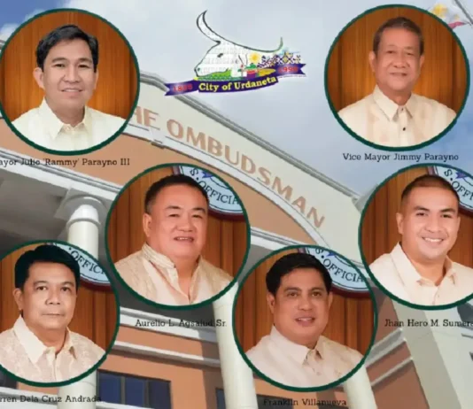 Mayor, besi mayor ug 6 ka konsehal sa Urdaneta City sa Pangasinan, taktak na sa katungdanan