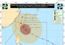 Bagyong Rosal, patuloy na humihina; Signal No. 2 nakataas sa Batanes at bahagi ng Babuyan Islands