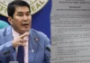 SET, ibinasura ang motion for reconsideration ni Causing sa petisyon laban kay Sen. Erwin Tulfo