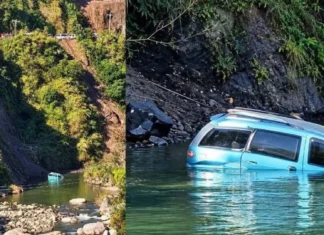 Driver, patay matapos mahulog ang sasakyan sa bangin at bumulusok sa ilog sa Mountain Province