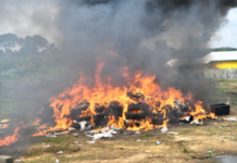 $317 milyon cocaine, gisunog sa mga otoridad sa Liberia