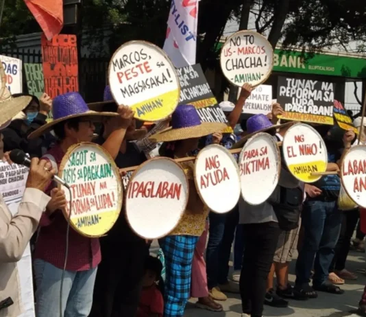 Peasant Federation Demonstrates in Capital Over Super El Niño Risks