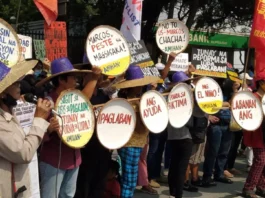 Pag-atbang sa mga mag-uuma sa kaulohan, gilusad batok sa bahad sa Super El Niño