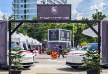 Caravan ng mga bagong ‘China-made’ EV taxi, isinagawa sa lungsod