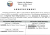 JBC nagbaton sa 5 kandidato sa pagka Chief Justice