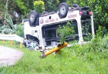 Patrol Vehicle sa 604th Company sa Regional Mobile Force Batallion 6, nadisgrasya: pito naangol