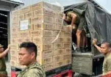 DSWD-7 adunay 45,003 ka food packs ang naka-standby kon si Bagyong Mawar mosulod sa PH