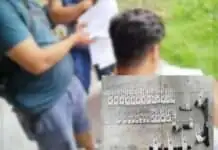 Kapitan sa barangay Baclayan, lungsod sa Boljoon nakuhaan ug garnada ug armas