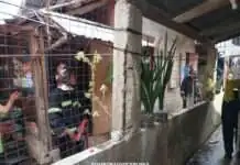 Upat ka mga balay, naugdaw laing tulo ka mga balay ang ‘partially burned’ sa dakbayan sa Talisay