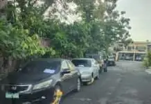 Pipila ka mga sakyanan sa Sugbu nga nag overnight parking sa mga karsada gi-clamp-man