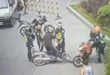 Insedente sa pagbabag sa usa ka habal-habal gamit ang metal sa I.T. Park, gi-imbestigahan sa kapulisan