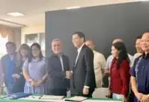 Mga opisyal sa dakbayan sa Sugbo ug Mandaue, nagpinirmahay na alang sa rehabilitasyon sa Butuanon River ug Mahiga Creek