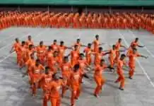300 dancing inmates nihalad og sayaw alang sa Birhen sa Fatima subay sa adlaw’ng natawhan niini