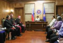 His Excellency Archbishop Paul Gallagher nag-courtesy call kang PBBM sa Malacañang