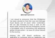 Pilipinas, usa sa pito ka nasud nga mo-host sa Loss and Damage Fund Board