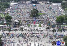 650K miyembro sa INC, natala sa Quirino Grandstand sa unang adlaw sa ilang lihok-protesta batok kurapsyon