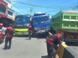 4 ka dagkong sakyanan, nagkarambola sa lungsod sa Liloan
