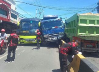 4 ka dagkong sakyanan, nagkarambola sa lungsod sa Liloan