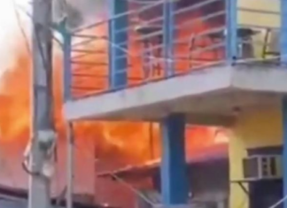 Danyos sa Sunog sa Sitio Tac-an Brgy Budlaan Cebu City mikabat sa 300,000