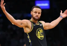 Curry, mihimo og 44 points sa kadaugan sa Warriors batok sa Wolves, 119-114