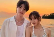 Lisa sa Blackpink ug Thai actor Blue Pongtiwat, nakit-ang nag-uban sa Bangkok