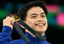 Carlos Yulo, nakasulod sa floor exercise ug vault finals sa World Championships