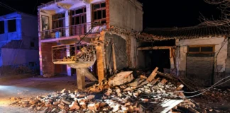 16 patay human miigo ang magnitude 7 nga linog sa Tibet; gatosan ka balay, nangagun-ob