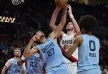 Memphis Grizzlies, nagpabiling walay pilde, 5-0