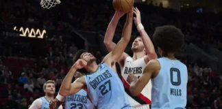 Memphis Grizzlies, nagpabiling walay pilde, 5-0