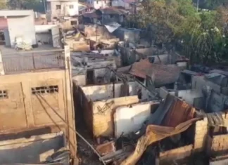 110 ka panimalay, apektado sa dakong sunog sa Labogon, Mandaue City; ₱1.5 milyon ang gibanabanang kadaot