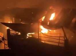 Sunog nga miigo sa dakbayan sa Mandaue, miabot sa ikatulong alarma
