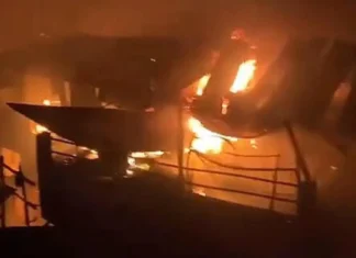 Sunog nga miigo sa dakbayan sa Mandaue, miabot sa ikatulong alarma