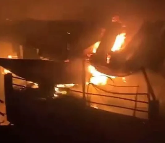 Sunog nga miigo sa dakbayan sa Mandaue, miabot sa ikatulong alarma