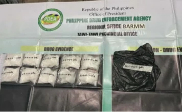 P3.4-M halaga ng shabu, nasamsam sa operasyon sa Bongao, Tawi-Tawi