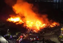 Mga tindahan ng ukay-ukay sa General Santos City, tinupok ng malaking sunog