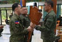 6ID, may bagong Chief of Staff at acting G7 matapos ang pagpapalit ng pamunuan