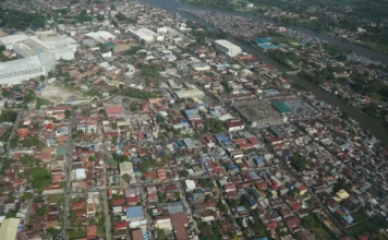 Militar, nagsagawa ng aerial surveillance sa Cotabato City bago ang Bangsamoro Parliament Session