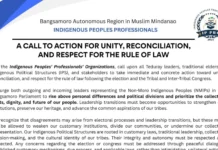 Organisasyon ng Indigenous People’s Professionals, nanawagan ng pagkakaisa matapos ang halalan at tribal congress