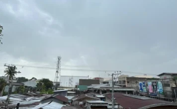 Maulang panahon, nararanasan sa Cotabato City dahil sa localized thunderstorms