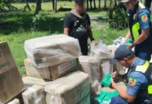 Higit P1-M halaga ng hinihinalang puslit na sigarilyo, nasamsam sa Maguindanao del Sur
