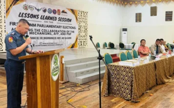 MDN PPO, lumahok sa pagsusuri ng seguridad sa unang halalan ng Bangsamoro Parliament
